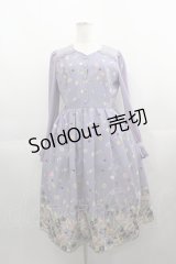 axes femme POETIQUE / スウィートキャンディワンピース M ラベンダー I-25-04-21-064-AX-OP-HD-ZI