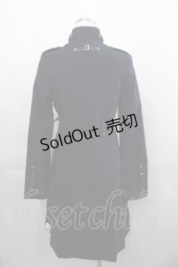 画像2: Rozen Kavalier / フロント刺繍ZIPハイネックワンピース  ネイビーＸシルバー I-25-04-21-070-OO-OP-HD-ZI