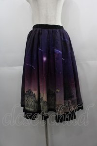 axes femme POETIQUE / シエルエトワール裾フリルスカート M ラベンダー I-25-04-21-087-AX-SK-HD-ZI