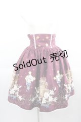 ALICE and the PIRATES / The Knights of St.Lily柄スカート  ワイン I-25-04-21-089-PA-SK-HD-ZI