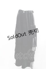 REFLEM / 2WAYワイドカーゴベロアパンツ  黒 I-25-04-21-103-PU-PA-HD-ZI