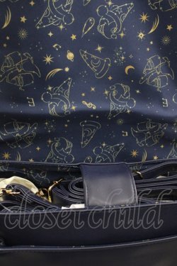 画像3: axes femme kawaii / 【Disney】ファンタジア/バッグ  紺 I-25-04-21-106-AX-BG-HD-ZI