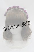 metamorphose / varie roseカチューシャ  パープル I-25-04-21-112-ME-AC-HD-ZI