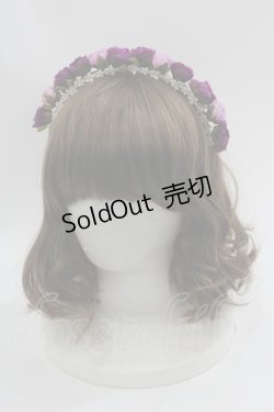 画像1: metamorphose / varie roseカチューシャ  パープル I-25-04-21-112-ME-AC-HD-ZI