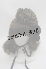 metamorphose / Magical moon lightドレスハット  黒 I-25-04-21-113-ME-AC-HD-ZI