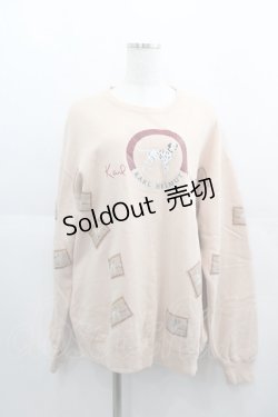 画像1: Karl Helmut / ダルメシアンワッペントレーナー  ピンク I-25-04-21-033-EL-TO-HD-ZS