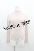 PINK HOUSE / ハイネックニットトップス  ピンク I-25-04-21-037-LO-TO-HD-ZI