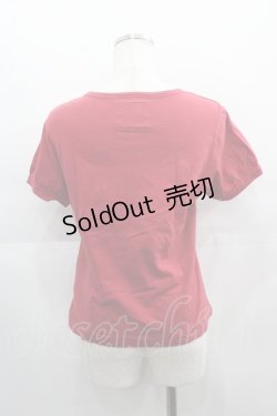 画像2: PINK HOUSE / ワッペン&ポケットデザインTシャツ  赤 I-25-04-21-038-LO-TO-HD-ZI