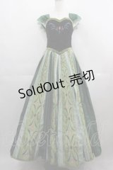 Secret Honey / Coronation dress & Necklace(Frozen Anna ver.)  グリーン I-25-04-24-066-CA-OP-HD-ZI