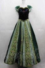 画像1: Secret Honey / Coronation dress & Necklace(Frozen Anna ver.)  グリーン I-25-04-24-066-CA-OP-HD-ZI (1)