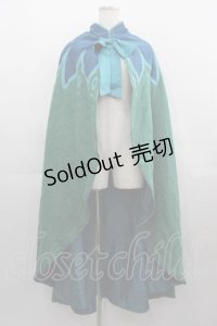 Secret Honey / Coronation mantle & Hair Comb Set(Frozen Anna ver.)  グリーン I-25-04-24-067-CA-JA-HD-ZI