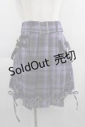 axes femme POETIQUE / ミリタリースカート M パープル I-25-04-24-079-AX-SK-HD-ZI