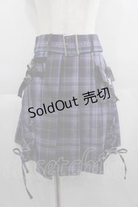 axes femme POETIQUE / ミリタリースカート M パープル I-25-04-24-079-AX-SK-HD-ZI