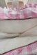 画像3: Nile Perch / いちご編みぐるみチェックハートリュック  ピンクチェック I-25-04-24-093-LO-BG-HD-ZI (3)