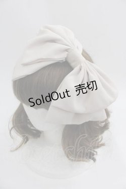 画像1: Ank Rouge / 斜めリボンカチューシャ  ベージュ I-25-04-24-097-CA-AC-HD-ZI