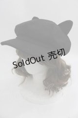 LOLITAその他(お買取対象外) / ねこみみキャスケット  黒 I-25-04-24-100-LO-AC-HD-ZI