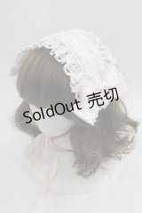BABY,THE STARS SHINE BRIGHT / レースフリルリボンヘッドドレス  ピンクＸ白 I-25-04-24-101-BA-AC-HD-ZI