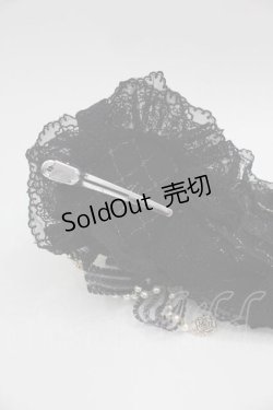 画像4: HinanaQueena / Bloomingロイヤルクラウンヘッドドレス  黒 I-25-04-24-104-LO-AC-HD-ZI
