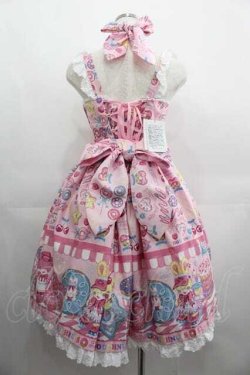 画像2: Angelic Pretty / Toy's Donut Dinerジャンパースカート  ピンク I-25-04-24-033-AP-OP-HD-ZI