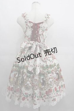 画像2: BABY,THE STARS SHINE BRIGHT / 白雪姫〜りんごの森の物語〜柄ジャンパースカートII  白 I-25-04-24-037-BA-OP-HD-ZI