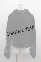 gouk / 重ね着風龍プリントハイネックジャケット  黒Ｘ赤 I-25-05-01-047-GO-JA-HD-ZI