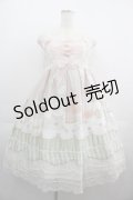 BABY,THE STARS SHINE BRIGHT / Salon de the Minetteベビードールジャンパースカート  ピンク I-25-05-01-050-BA-OP-HD-ZY
