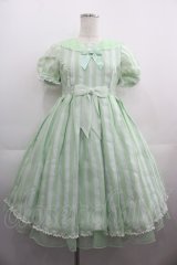 Angelic Pretty / セリーナワンピース  グリーン I-25-05-01-055-AP-OP-HD-ZI