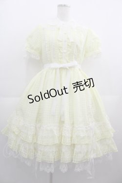 画像1: Angelic Pretty / マーガレットドールワンピース  イエロー I-25-05-01-056-AP-OP-HD-ZI