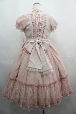 画像2: Angelic Pretty / Sugar Sweetミニ袖ジャンパースカート  ピンク I-25-05-01-057-AP-OP-HD-ZI