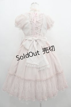 画像2: Angelic Pretty / Sugar Sweetミニ袖ジャンパースカート  ピンク I-25-05-01-057-AP-OP-HD-ZY