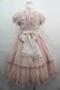 画像2: Angelic Pretty / Sugar Sweetミニ袖ジャンパースカート  ピンク I-25-05-01-057-AP-OP-HD-ZI (2)