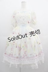 Angelic Pretty / Dreamy Parfaitワンピース  白 I-25-05-01-058-AP-OP-HD-ZY