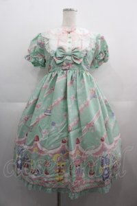 Angelic Pretty / Fancy Whipワンピース  ミント I-25-05-01-059-AP-OP-HD-ZI