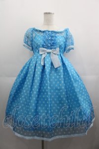 Angelic Pretty / しゅわしゅわPOPワンピース  サックス I-25-05-01-060-AP-OP-HD-ZI