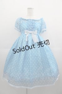 Angelic Pretty / しゅわしゅわPOPワンピース  サックス I-25-05-01-060-AP-OP-HD-ZY