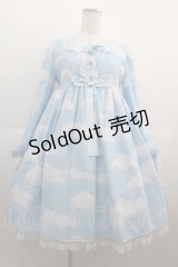 Angelic Pretty / Misty Skyワンピース  サックス I-25-05-01-061-AP-OP-HD-ZI