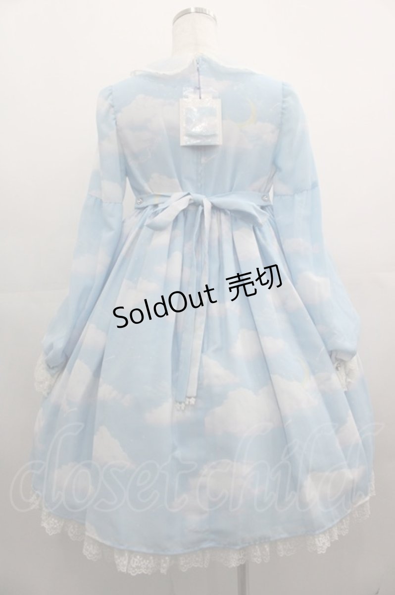 画像2: Angelic Pretty / Misty Skyワンピース  サックス I-25-05-01-061-AP-OP-HD-ZI (2)