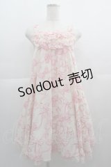 Angelic Pretty / ラッピングリボンジャンパースカート  アイボリー I-25-05-01-063-AP-OP-HD-ZI