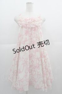Angelic Pretty / ラッピングリボンジャンパースカート  アイボリー I-25-05-01-063-AP-OP-HD-ZI