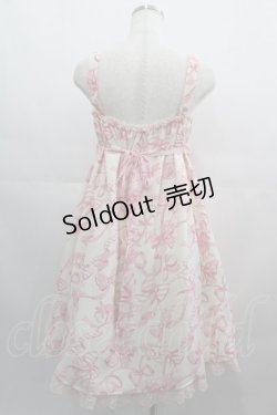 画像2: Angelic Pretty / ラッピングリボンジャンパースカート  アイボリー I-25-05-01-063-AP-OP-HD-ZI