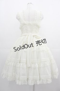 画像2: metamorphose /  ピンタックティアードジャンパースカート  イエロー I-25-05-01-066-ME-OP-HD-ZI