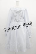 metamorphose / 【プラスサイズ】長袖セーラーリボンワンピース 2 サックス I-25-05-01-067-ME-OP-HD-ZI