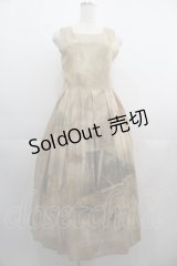 Jane Marple / Heaven's concertoのNo.35スクエアドレス  ライトベージュ I-25-05-01-068-JM-OP-HD-ZI