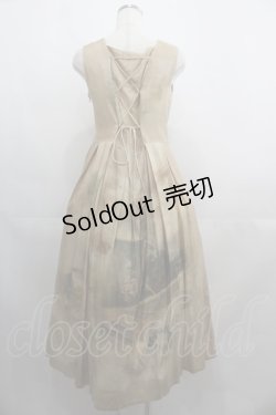 画像2: Jane Marple / Heaven's concertoのNo.35スクエアドレス  ライトベージュ I-25-05-01-068-JM-OP-HD-ZI