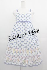 Shirley Temple / パフェジャンパースカート 160CM コン I-25-05-01-071-ET-OP-HD-ZI