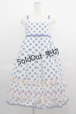 画像1: Shirley Temple / パフェジャンパースカート 160CM コン I-25-05-01-071-ET-OP-HD-ZI