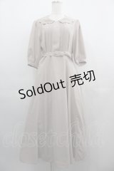 an another angelus / 変形カラーピンタック使いワンピース  アイボリー I-25-05-01-080-CA-OP-HD-ZI