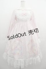 sunny（海外ロリータブランド） / プレゼントBOXネコプリントワンピース  ピンク I-25-05-01-082-LO-OP-HD-ZI