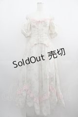 LACE MADE / 「花詩集」コルセットドレス XS アイボリー I-25-05-01-088-LO-OP-HD-ZI