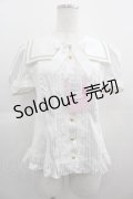 Angelic Pretty / ホリックレディブラウス  白 I-25-05-01-010-AP-BL-HD-ZY